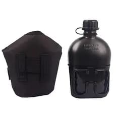 Kit River Cantil + Caneco para Cantil Polipropileno + Porta Cantil USA sem Presilha Preto