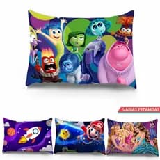 Fronha Travesseiro Avulsa Infantil Personagens Variados Estampados Micropercal