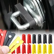Almofadas De Almofada Para Fechadura De Porta De Carro , Redução De Ruído De Silicone , Antivibração Protetor Automático