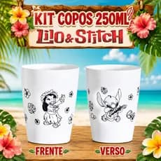 Kit 10 a 50 Copos para Colorir: Monstrinho Azul e Amiguinha – Brindes Aniversário Lembrancinhas 🌺