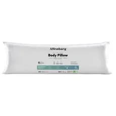 Travesseiro de Corpo Altenburg Body Pillow Original 40x130cm Microfibra Antialérgico Branco