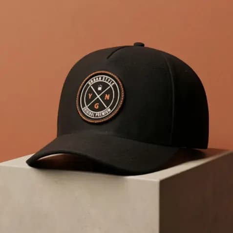 Boné Trucker Young Streetwear Style Estilo Preto Masculino Aba Curva Casual Urbano Ajustavel Premium