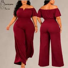 Macacão Feminino Plus Size Macacão Pantalona Macacão Longo Plus Size Macacão Feminino Longo Plus Size Macacão Elegante