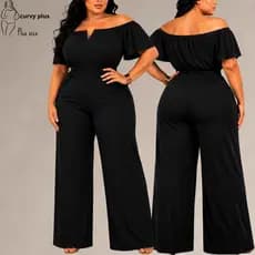 Macacão Feminino Longo Macacão Plus Size Feminino Longo Macacão Elegante Plus Size Macacão Virgínia Plus Size Macacao