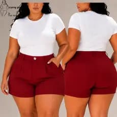 Short Plus size Bermuda Feminina Plus Size Short Plus Size Feminino Short Feminino Plus Size Chorte Feminino Plus Size