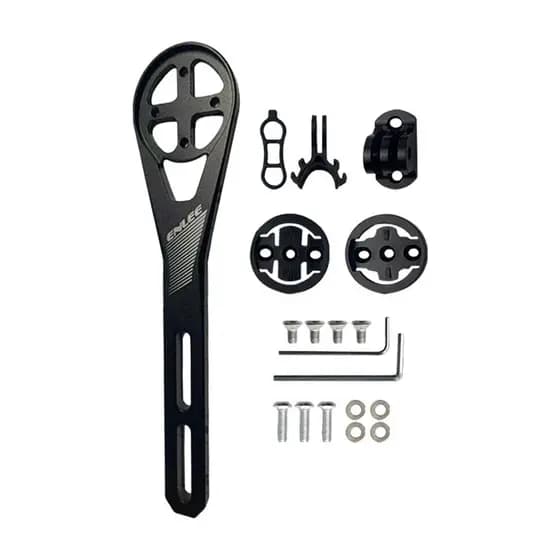 Suporte Gps Guidão Integrado Aero Alumínio Lanterna Farol Bike Bicicleta Garmin Bryton