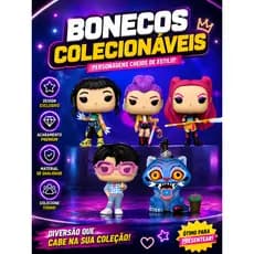 Demon Hunters Huntrix Boneco Colecionável c/ Caixa Personalizada - Rumi, Mira, Zoey
