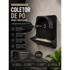 Coletor De Pó Suporte p/ Furadeira