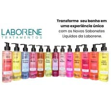 Sabonete Líquido Frutas Rosto e Corpo Laborene 200ml