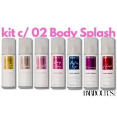 Kit C/ 2 Body Splash Feminino Barbours Beauty 200ml Cada