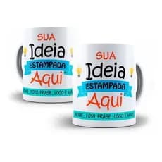KIT 11 CANECAS PORCELANA PERSONALIZADAS - PERSONALIZE DO SEU JEITO, XÍCARA, CANECA FOTO, CANECA PORCELANA, CANECA
