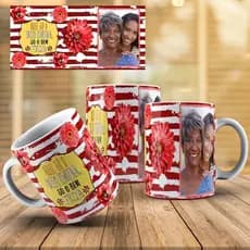 Caneca de Porcelana Personalizada Foto 325ml