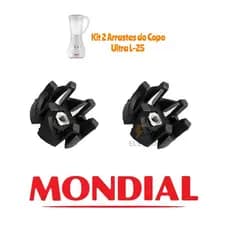 Arraste do Copo 2 Peças Liquidificador Ultra L-25 e Mondial L-20 / L-28 L-34 L-35 ( Dinâmico e Power )