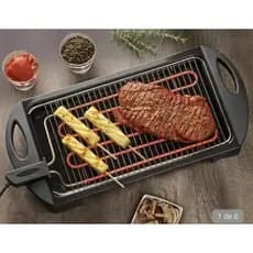 Churrasqueira Elétrica Portátil Fischer Grill Preta