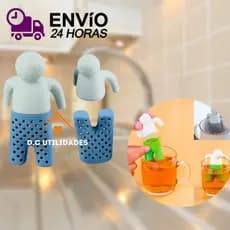 Infusor de Chá Boneco Silicone Infuso Filtro de ChÁ