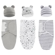0-6 Meses Baby Swaddle Wrap Anti-kick Saco De Dormir Para Recém-Nascido De Primavera E Algodão De Verão Bebê