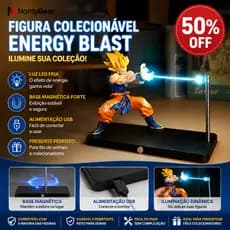 DRAGON BALL Son Goku Kamehameha Lâmpada Noturna Modelo De Decoração De Mesa Noite anime Em Torno De Brinquedos Infantis