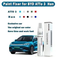Nova Caneta De Reparo De Pintura De Carro Para BYD Atto 3 Han 2022 2023 Fixador De Tinta Reparação Retoque Acessórios Pr