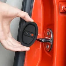 4 Pçs Universal Fechamento Da Porta Do Carro À Prova De Choque Almofada Silicone Mudo Amortecedor Capas Protetoras Trava