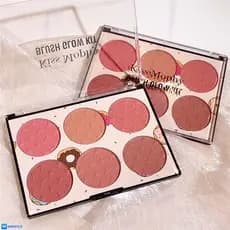 Blush facial KISSMOPHY com textura sedosa, cosmético hidratante, maquiagem, blush líquido confortável, cuidado