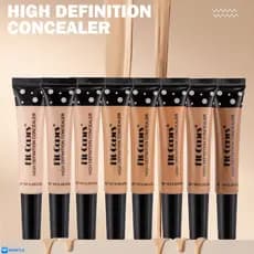 Base Líquida de Alta Cobertura FIT COLORS, 8 Cores, Tendências em Cosméticos, Corretivo em Tubo, Base Líquida