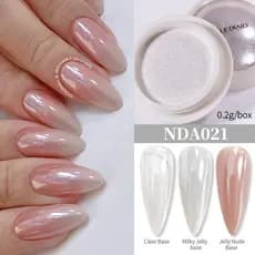 NICOLE DIARY Pigmento Em Pó De Cromado Auroras Decoração
