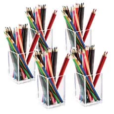 Kit Organizadores De Mesa Escritório Porta Caneta Lápis Porta Treco