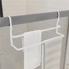 Suporte Para Toalhas Toalheiro de Box Banheiro 45cm Branco