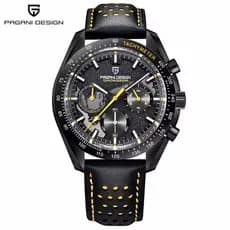 Relogio Pagani Design PD-1779 Quartzo Japan VK63 Cronografo Preto