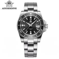Relógio Addiesdive AD2505 Automático Japonês 8215 Masculino 20ATM 40,5mm