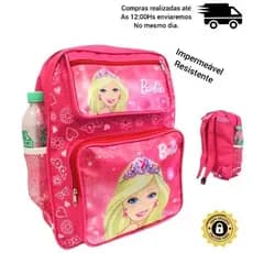 Mochila Escolar Infantil Personagens Grande Menina