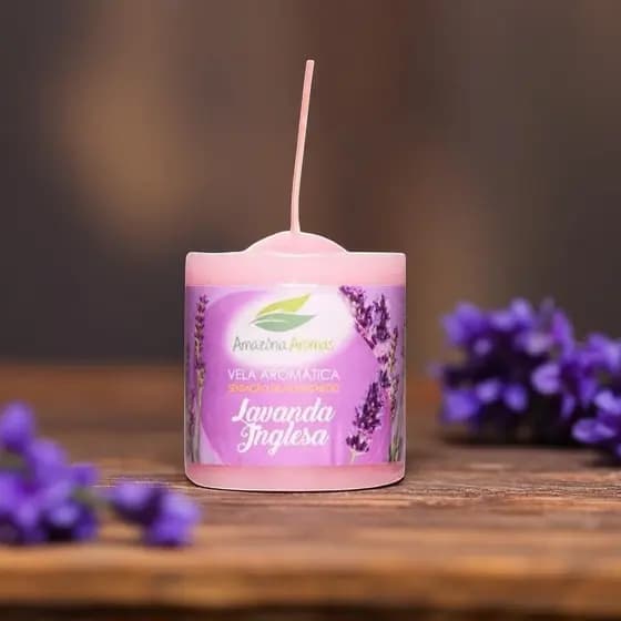 Vela Aromática Decorativa Perfumada Sensação de Aconchego Ideal para Aromaterapia e Decoração de Ambientes