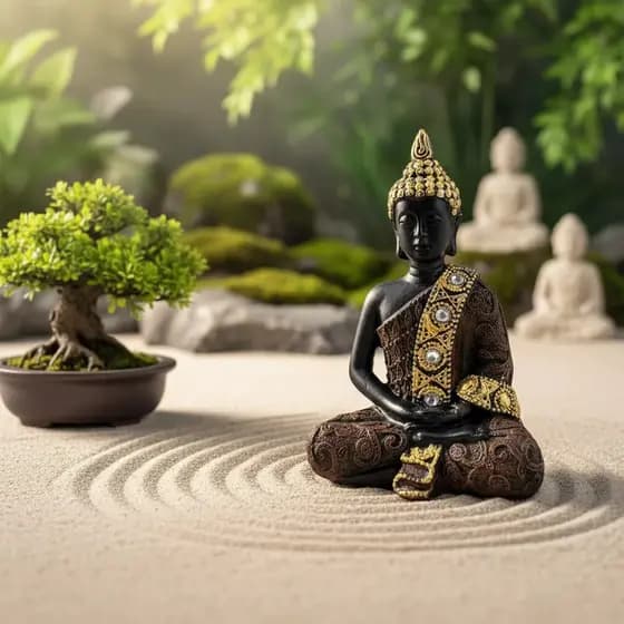 Buda Tibetano Hindu Sidarta Decoração Sala Novidade estatuas para decoração