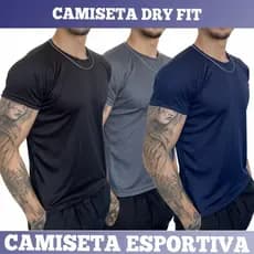 Camiseta Camisa Masculina Dry Fit