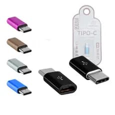 Adaptador V8 Micro USB OTG 2.0 Para TIPO-C Kapbom KA-23