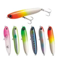 isca artificial Micro zig zara superfície 6,7cm 6,5g pescaria isca de pesca garateia