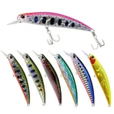 isca artificial minnow meia agua 9,5cm 15g garateia iscas artificiais para tucunaré isca de pesca traira pescaria fishing