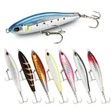 Isca Artificial Pancel Submerso 8cm/18g pesca de fundo isca de pesca iscas artificiais para tucunaré pescaria garateia