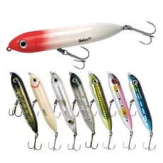 Isca Artificial zig zara 9,6cm 12.2g superfície iscas artificiais para tucunaré garateia pescaria isca de pesca