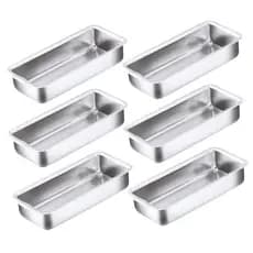 KIT com 6 Formas de Pão Caseiro  Bolo Inglês nº1 - nº2 - nº3 Aluminio Resistente