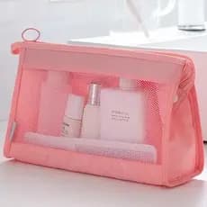 Necessaire Organizadora Bolsa Bolsinha Organizadora Maquiagem Cosméticos Cuidado Pessoal Viagem