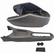 CONSOLE CENTRAL COM TAPETINHO GOL PARATI SAVEIRO G3 CINZA CLARO