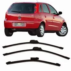 KIT PALHETA DIANTEIRA E TRASEIRA CORSA HATCH 2003 A 2012