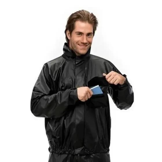 Jaqueta de chuva motoboy impermeável.