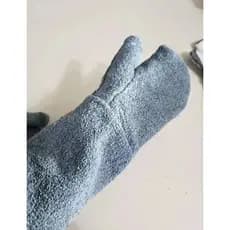 Luva para alta temperatura  Grafatex 35cm - Cor Azul.
