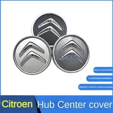 60mm Citroen C4 C-QUATRE C3XR C4L C5 AIRCROSS C6 Logotipo Da Tampa Do Cubo Carro ABS Centro Pneu