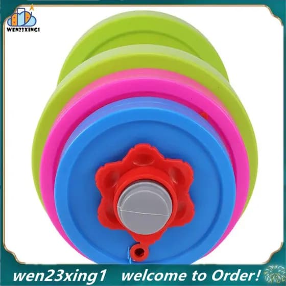 [Wen-Shop] Brinquedo De Haltere Infantil Equipamento De Treinamento Sensorial Levantador De Peso Brinquedos Infantis Con
