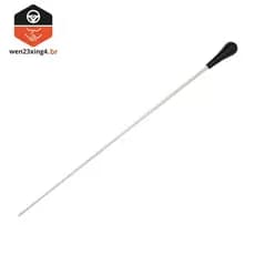 Novo ABS Preto Manusear Música Musical Maestro Baton Gift Branco 15 Polegadas