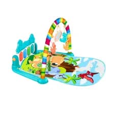 Tapete Atividades Bebe Piano Musical Sensorial Luz Som Interativo Diversao Funny Dino Maxi Baby