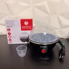 Cozedor de Ovos Elétrico 7 Ovos Vapor Unitermi